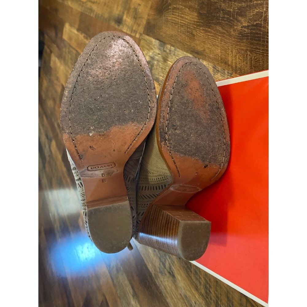 Coach Honey Suede Sahara‎ Booties - Picture 6 of 9